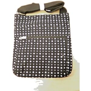 Thirty One Organizing Shoulder Bag AC12 Ditty Dot Polka Dots Shoulder Strap NEW